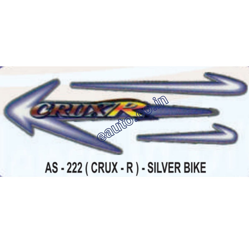 Graphics Sticker Set for Yamaha Crux R | Silver Vehicle