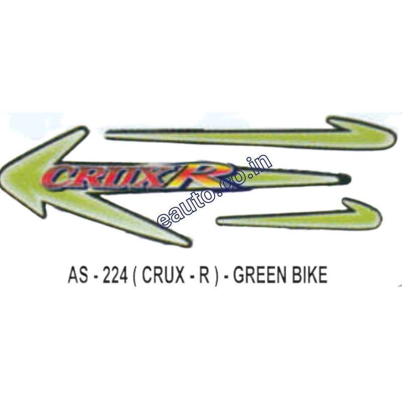 Graphics Sticker Set for Yamaha Crux R | Green Vehicle