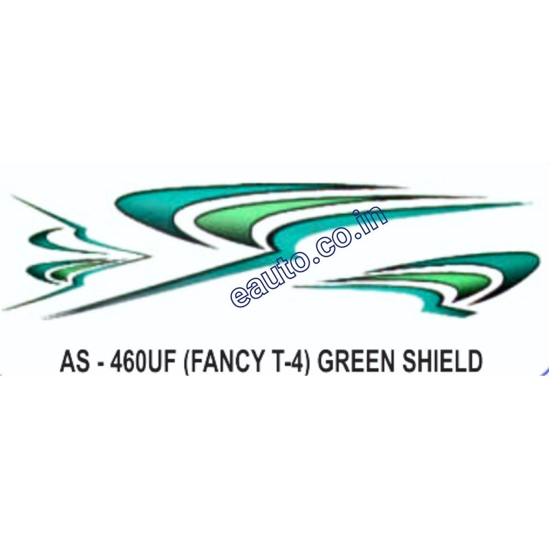 Graphics Sticker Set for Honda Fancy | Type 4 | Green Sticker