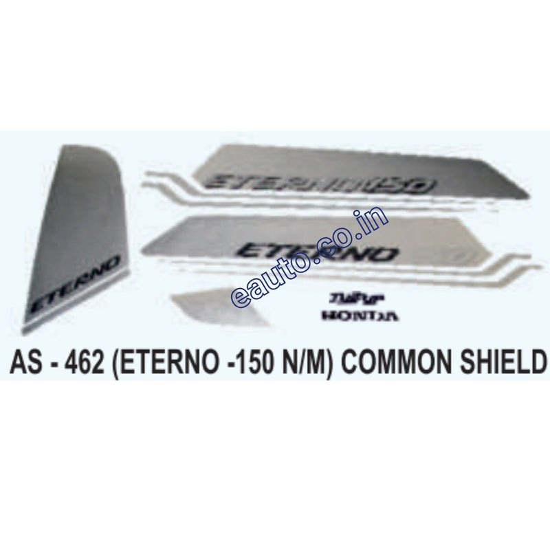 Graphics Sticker Set for Honda Eterno 150 | New Model | Common Sticker