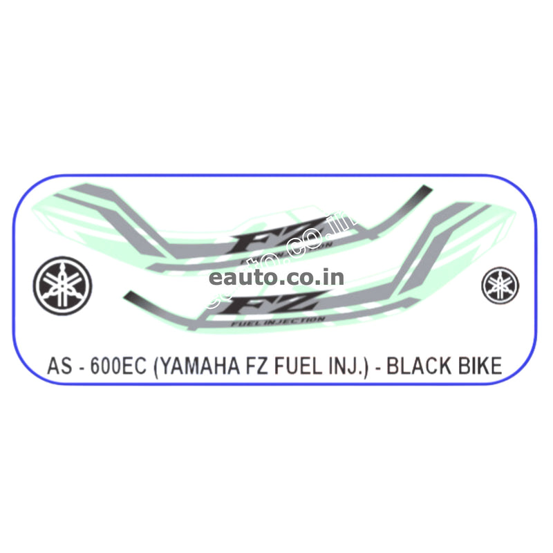 Graphics Sticker Set for Yamaha FZ Fi | Black Vehicle