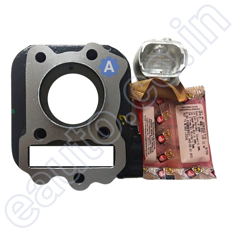 Dexo Engine Block Kit For Bajaj Platina 100 Es Self Start (Bore Piston Or Cylinder Piston)
