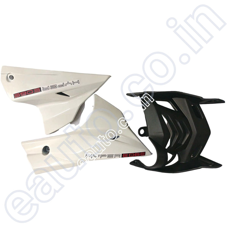 Engine Guard For Yamaha Apache Rtr 160 New Model | 180 White