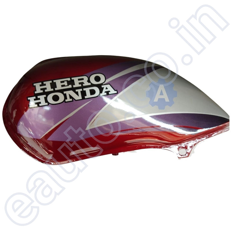 Ensons Petrol Tank For Hero Passion Plus (Red/purple)