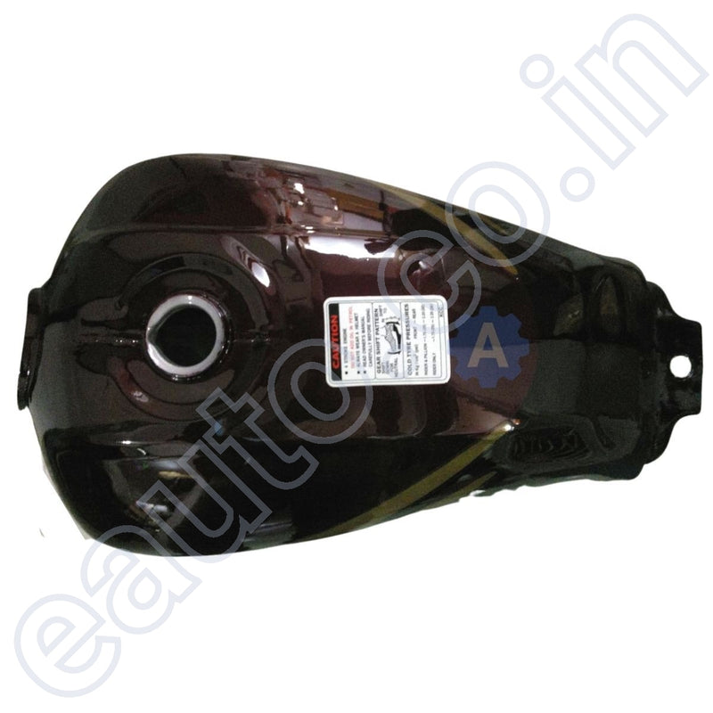 Ensons Petrol Tank For Hero Passion Plus (Wine Red/ Golden)