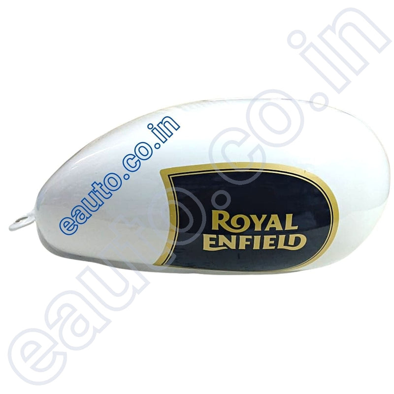 Ensons Petrol Tank For Royal Enfield Classic 500 Bs4 White | Apr 2017 To Mar 2020 Models