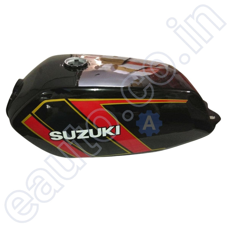 Ensons Petrol Tank For Suzuki Max 100 (Black/red)