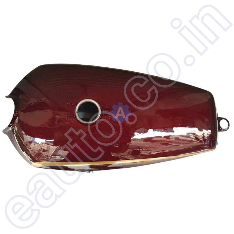 Ensons Petrol Tank For Yamaha Rx100/ Rx135/ Rxg (Wine Red/golden)