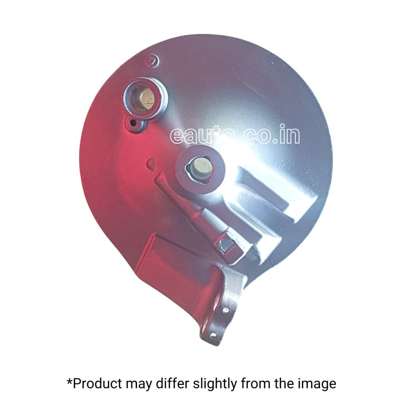 Front Drum Plate for Bajaj Platina Alloy Wheel | Discover 100 | Plate Colour Silver