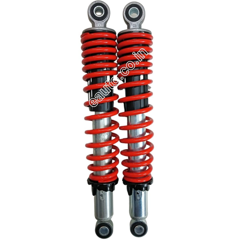Gabriel Rear Shock Absorber For Honda Dream Neo | Yuga Hero Passion X Pro Red Set Of 2