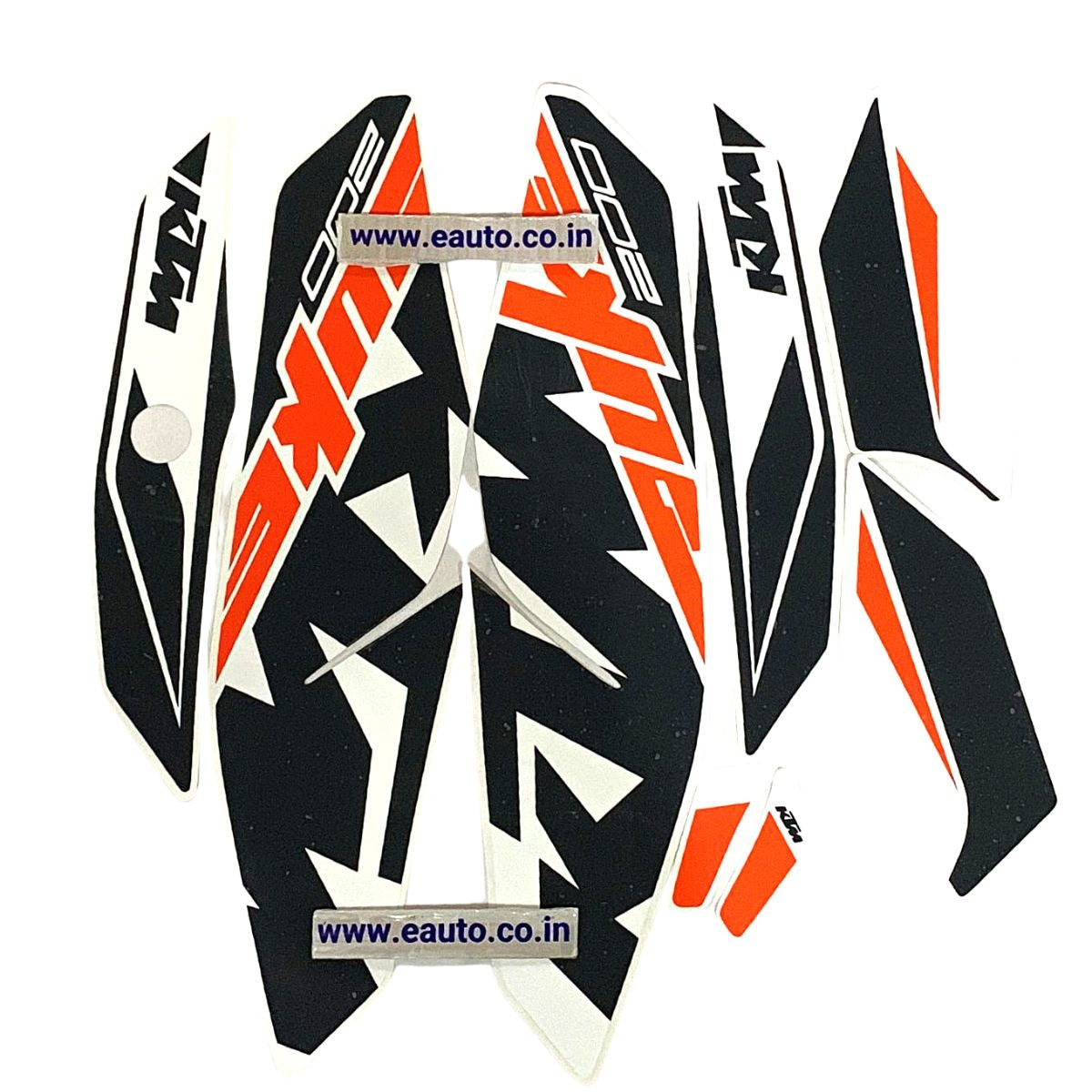 Graphics Sticker Set for KTM Duke 200 Black Bike Vinyl Decal Set