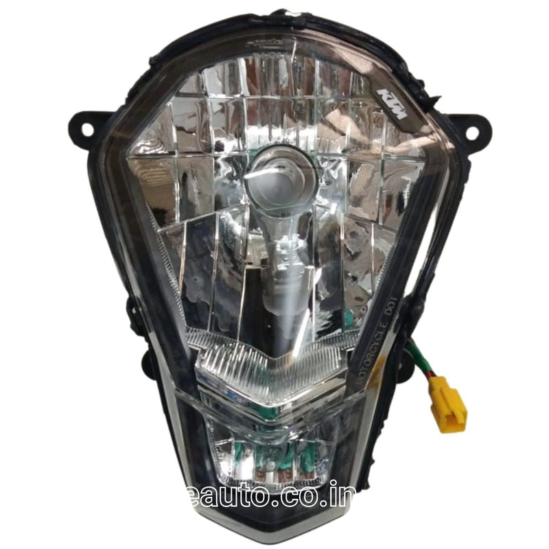 Ktm Original Head Light Assembly For Duke 200 | All Bs3 & Bs4 Models 2015 To Mar 2020