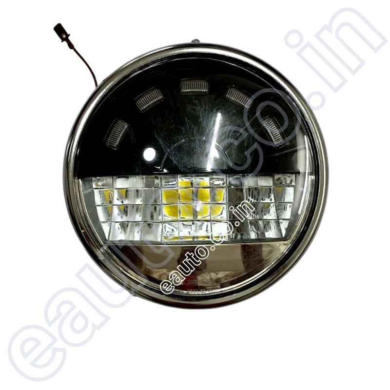 Lumax Head Light Set For Royal Enfield Classic 350 Led | With Drl