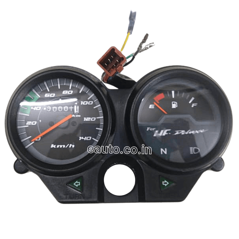 Minda Analog Meter Assembly For Hero Cd Deluxe Self Start (Speedometer) Speedometer