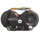 Minda Analog Speedometer Assembly For Hero Splendor Plus | White Dial