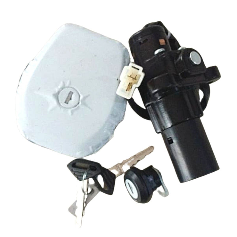 Minda Lock Set (For Bajaj Xcd 125Cc) | Of 3 Ignition