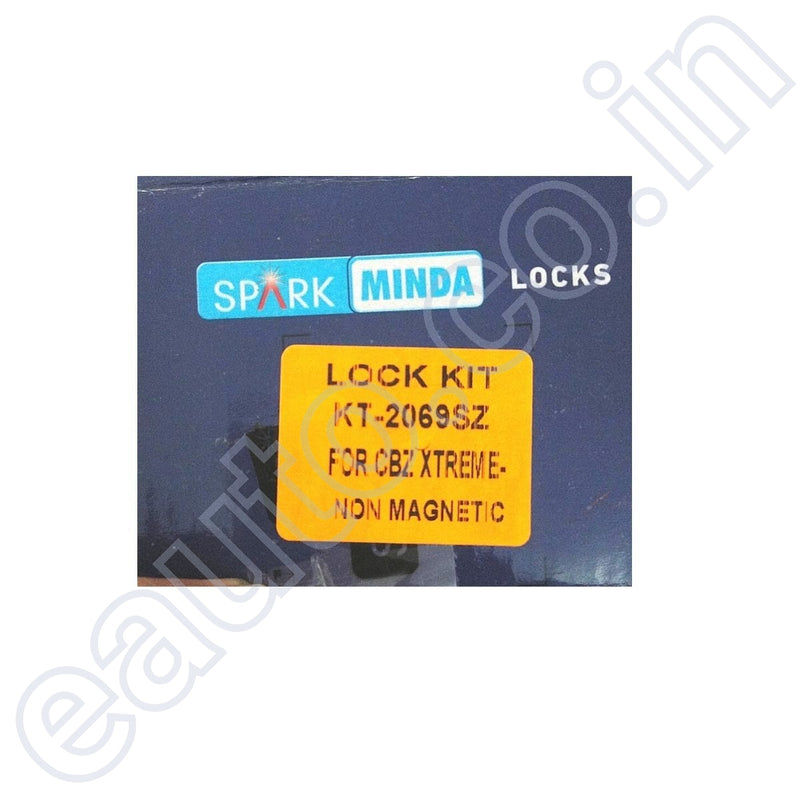 Minda Lock Set For Hero Cbz Xtreme Non Magnetic Ignition