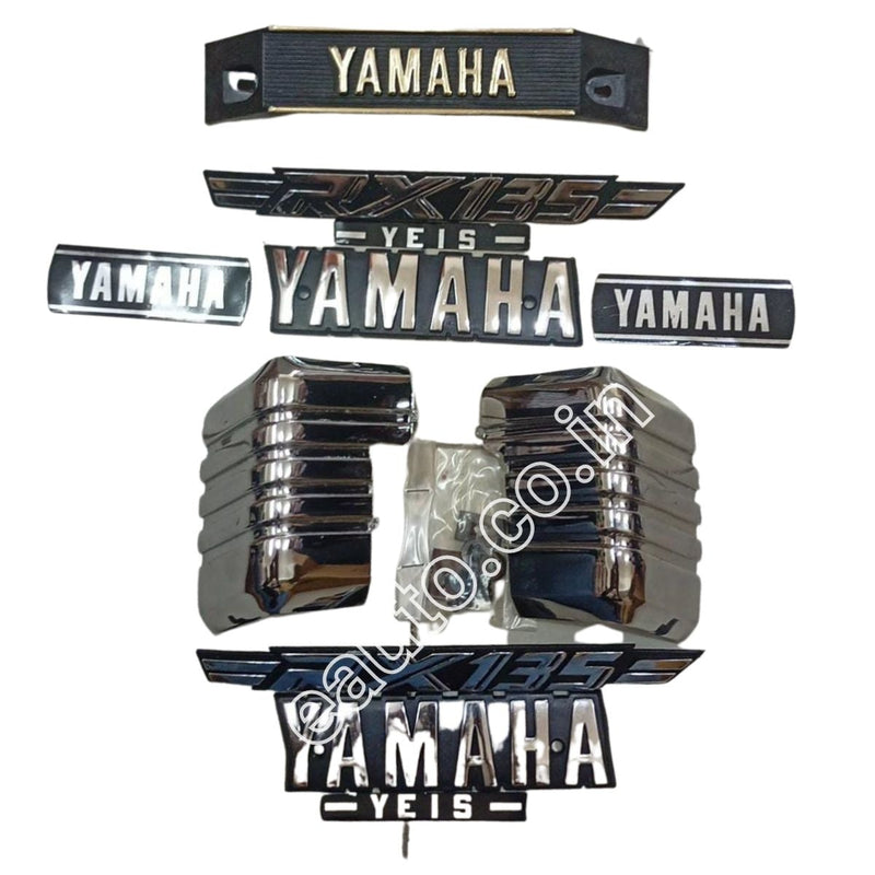 Monogram Set For Yamaha Rx 135 | 3D Decal Graphics