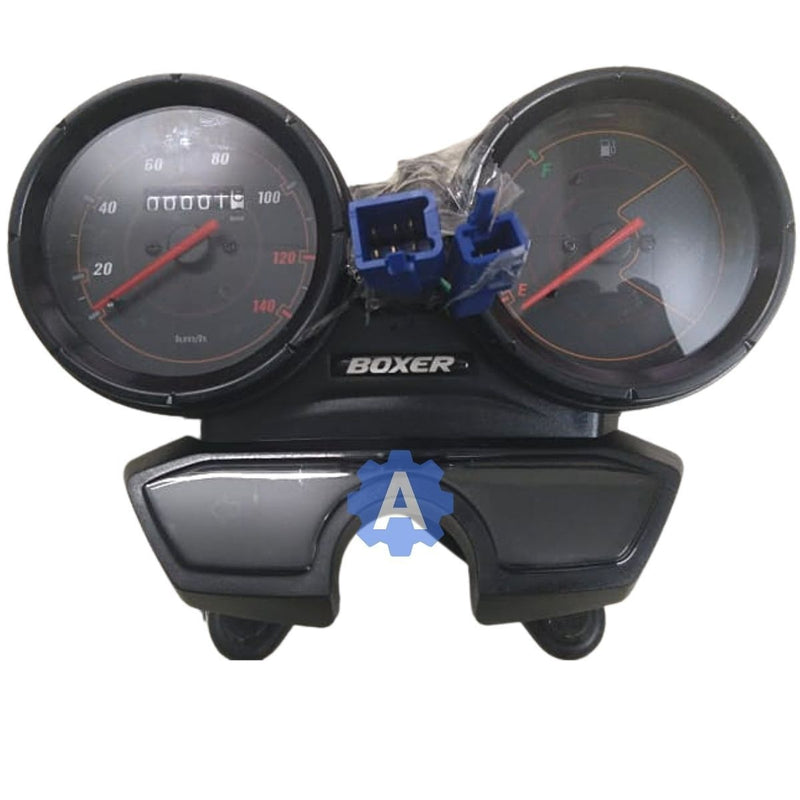 Mukut Analog Speedometer For Bajaj Boxer Bm 150 | With Meter Holder And Blup