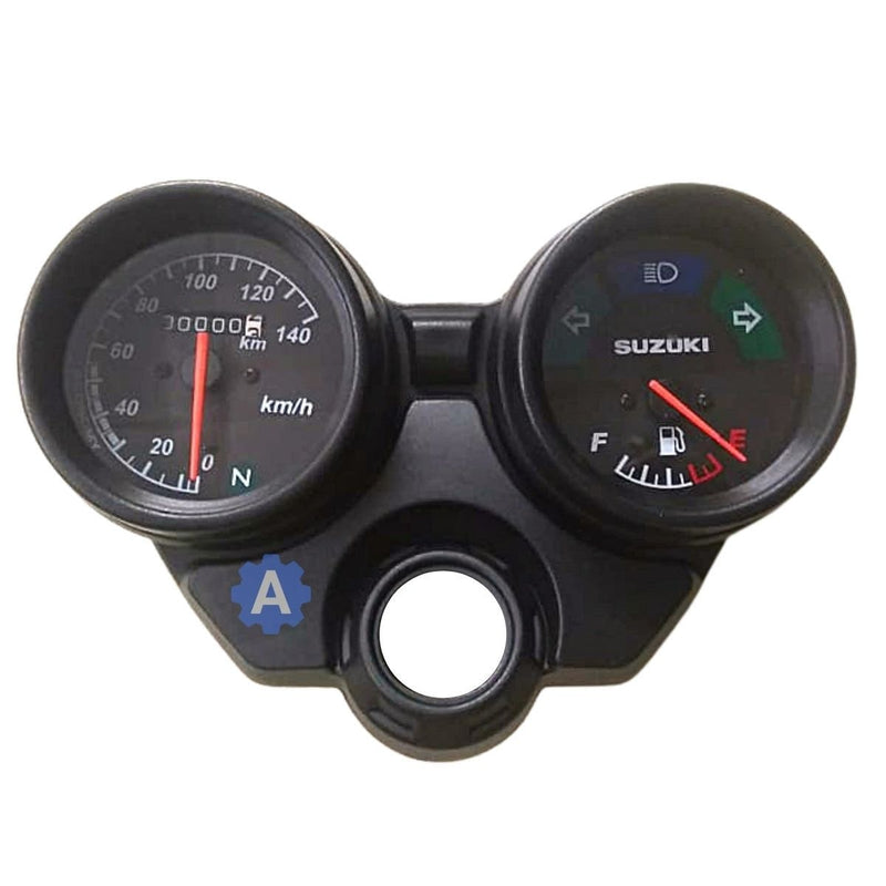 Mukut Analog Speedometer For Suzuki Heat | With Meter Holder & Blup