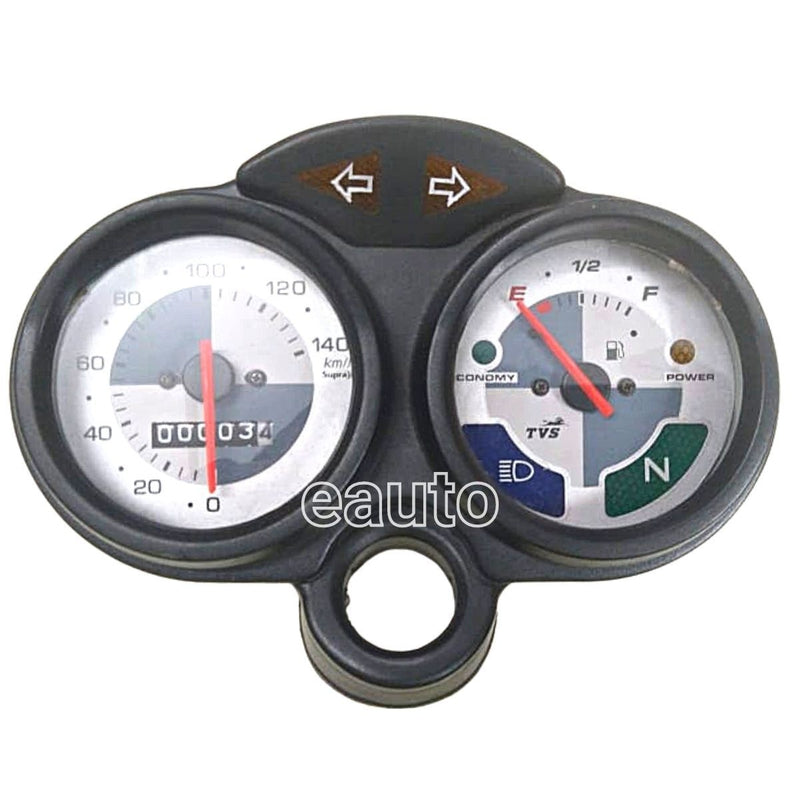 Mukut Analog Speedometer For Tvs Victor| Victor Gl | Gx |With Meter Holder & Blup
