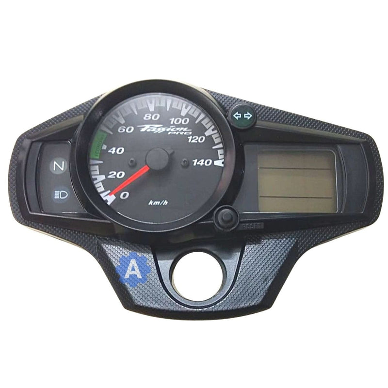 Mukut Speedometer Assembly For Hero Passion Pro (Digital Meter Old Model - Without Side Stand