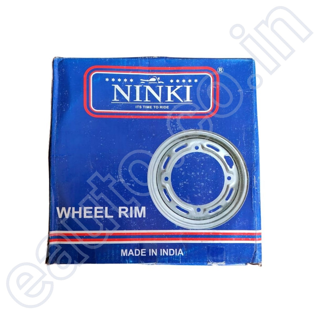 Inki Rims NINKI Wheel Rim Black (Honda Activa)