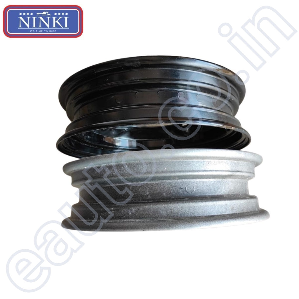 Inki Rims NINKI Wheel Rim Silver (TVS Scooty Streak)