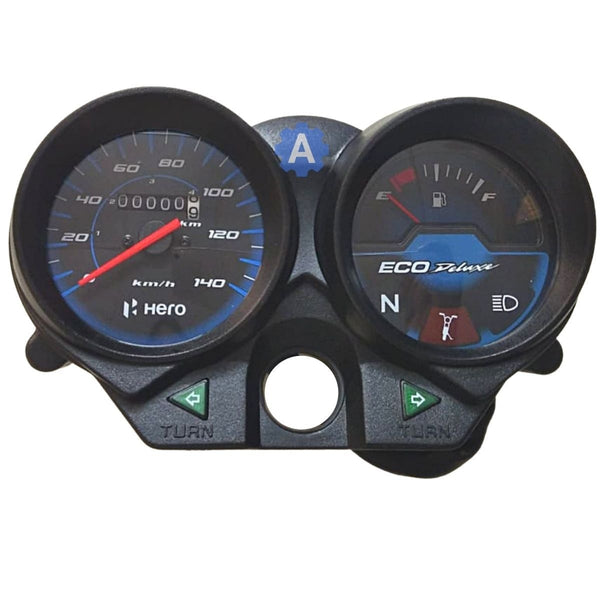 PRICOL Analog Speedometer for Hero HF Deluxe Old Model With Side Stand