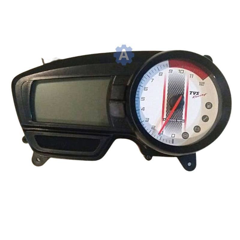 Pricol Digital Speedometer For Tvs Apache Rtr 160 Abs White Display