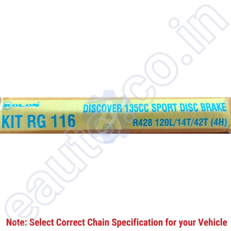 rolon-chain-sprocket-kit-for-bajaj-discover-sport-135-disc-brake