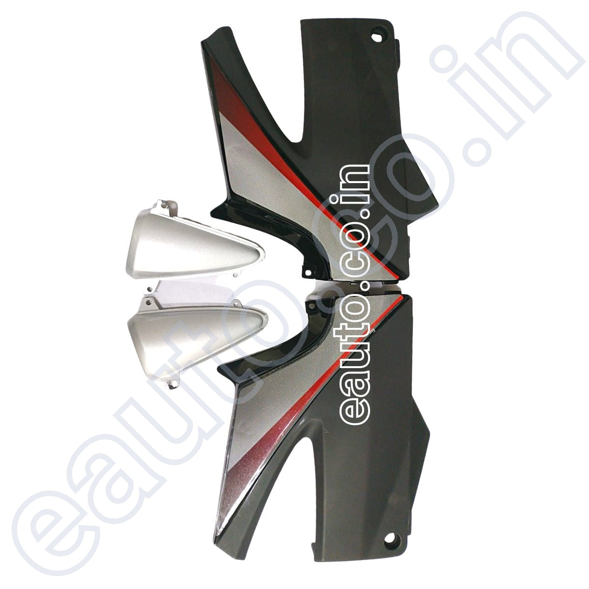 Side Panel for Hero CBZ Xtreme Type 2 Set of 2 Black 275B