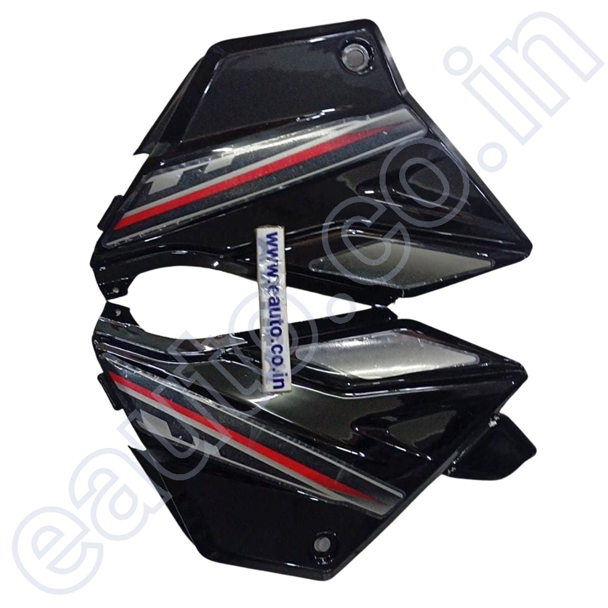 Side Panel for Hero Glamour i3S Type 3 Black Silver