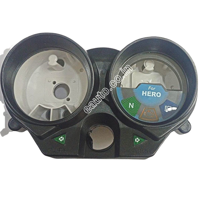 Speedometer Case For Hero Hf Deluxe I3S Fi | Bs6 Model Meter Cover