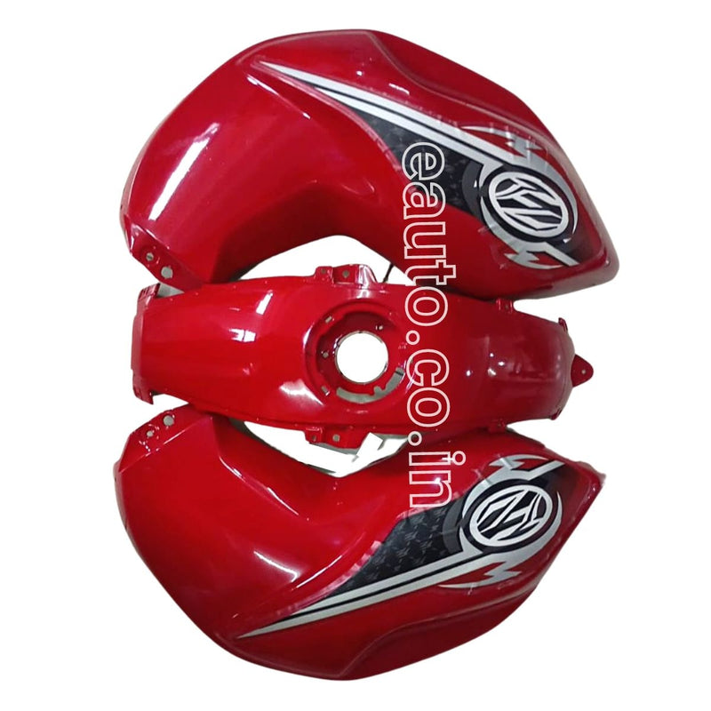 Tank Cover For Yamaha Fz | Fz16 Fz-S V1 Sports Red Set Of 3