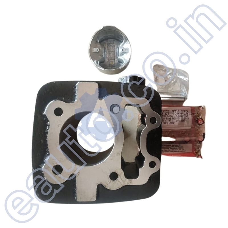 Usha Piston Cylinder Kit For Bajaj Ct 100 | Platina Boxer Engine Block